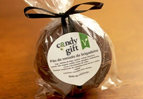 Pão de Melado - Brigadeiro